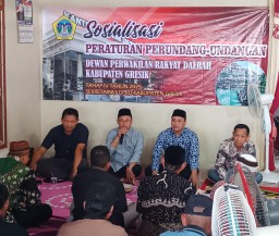 Anggota Dewan Gresik Fraksi PAN, Sudadi Gelar Sosper Tahap IV Tahun 2025.