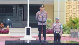 Anggota Polres Sumenep Dipecat Tidak Hormat, Kapolres Pimpin Langsung Upacara
