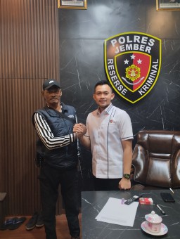 Media Jatiminvestigasinews.id Silaturahmi Dengan Kasat Reskrim Polres Jember