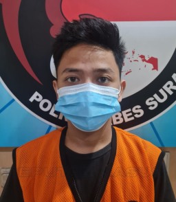 Warga Wonorejo Cari Untung Jual Narkoba,  Ditangkap Satres narkoba Polrestabes Surabaya.