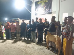 Hari Raya Idul Adha (Kurban/Haji) 10 Dzulhijah 1446 H tahun 2025, Doa Bersama Anak Yatim dan Dhuafa Giat Rutin LSM GMBI