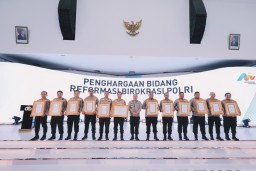 Musrenbang Polri 2025, Polres Bangkalan Raih Penghargaan Pelayanan Prima