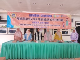 Desa Setro Gelar Rembuk Stunting, Tegaskan Komitmen Tangani Gizi Buruk Anak
