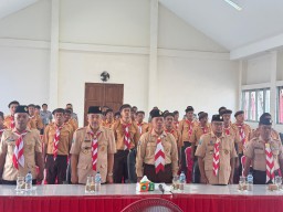 Perkuat Pembinaan dan Kemandirian Warga Binaan, Lapas Narkotika Pamekasan Ikuti Perkemahan Satya Dharma Bhakti Pemasyarakatan 2025 Secara Virtual
