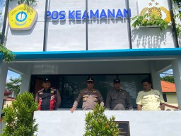 Jelang Libur Akhir Pekan, Kapolsek Kamal Pastikan Disekitar Kampus UTM Aman