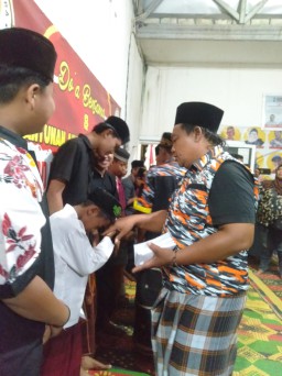Peringati 1 Muharam 2025, LSM GMBI Distrik Gresik Adakan Giat Rutin Santunan Anak Yatim Dan Duafa