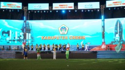 Porprov Jatim IX 2025 Resmi Dibuka, Bupati Dukung Penuh Kontingen Gresik Targetkan 5 Besar