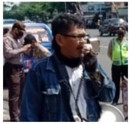 Pertanyakan Penanganan Covid-19 Di Jatim, Warga Surabaya Gelar Aksi