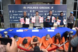 Dalam Periode Yang Singkat, Satresnarkoba Polres Gresik Ungkap 7 Kasus Besar Peredaran Narkoba
