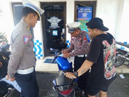 Pos Lantas Polsek Tegalsari Gelar Operasi Patuh Semeru 2025, Sasar 8 Pelanggaran Prioritas