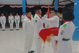 Kecamatan Tanjung Bumi Kukuhkan 28 Paskibraka HUT Ke -80 RI