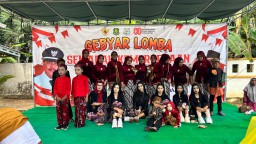 Semarak HUT RI ke-80 di Desa Baban, Warga Tumpah Ruah Ikuti Aneka Lomba