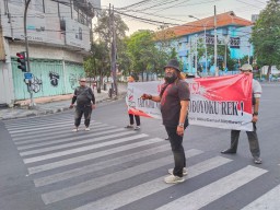LSM Arek Suroboyo Bergerak Gelar Aksi Damai