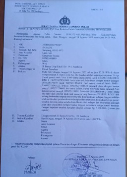 Kakek Korban Tak Terima Lapor ke Polsek Sawahan, Tiga Remaja Asal Banyu Urip Kidul Jadi Korban Perampasan 3 HP