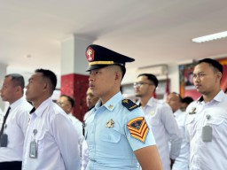 ASN harus Netral, Pesan Wakil Menteri Koordinator Bidang Hukum, HAM, Imigrasi dan Pemasyarakatan dalam kegiatan Apel Bersama