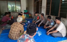 Polsek Jrengik Takziah ke Rumah Duka Santri Ponpes Al Qhozini Buduran Sidoarjo