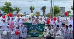Ribuan Santri Cilik Meriahkan HSN 2025 di Pangarengan