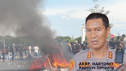 Polisi Buru Pelaku Perusakan Fasilitas Umum Saat Demo Pilkades di Sampang