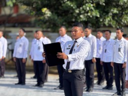 Lapas Narkotika Pamekasan Gelar Upacara Hari Kesaktian Pancasila 2025 dengan Khidmat