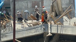 Polresta Sidoarjo Terjunkan 208 Personel Amankan Proses Evakuasi di Ponpes Al Khoziny