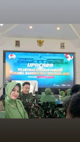 Momentum Spesial, Prajurit Korem 084/Bhaskara Jaya Naik Pangkat di Hari Jadi TNI ke-80
