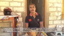 Diduga Dipaksa Berlutut Dua Jam, Lasarus Tanono Akui Dapat Tekanan dari Oknum Bhabinkamtibmas