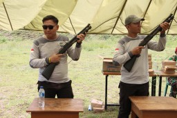 Petugas Siaga dan Terampil, Lapas I Madiun Laksanakan Latihan Bongkar Pasang Senjata