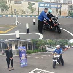 AKP Tri Arda Meidiansyah, S.TR.K, Sik : Bagi Pemohon SIM Gagal Uji Praktek, Bisa Ikutin Program Coaching clinic SIM
