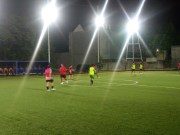 Laga Persahabatan Club Arsim vs Bonek allstar,Sangat Meriah