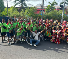 Warga NTT  Meriahkan Sedekah Bumi di  Kelurahan Wiyung Surabaya