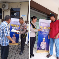Rutin Gelar Samsat Surabaya Utara “Polantas Menyapa” dengan Berikan Pelayanan Registrasi dan Identifikasi Ranmor