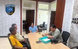 Aktivis Laskar Jawa Timur Gelar  Aksi Demonstrasi Besar Besaran di Rutan Kelas llB Gresik.
