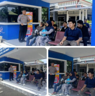 Satlantas Polrestabes Surabaya Melalui Program “Polantas Menyapa” Beri Edukasi Langkah Mudah Ujian Praktek SIM Sepeda