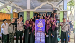 Satlantas Polres Sampang: Giat Police Goes To Pesantreen, Sosialisasi Operasi Zebra Semeru