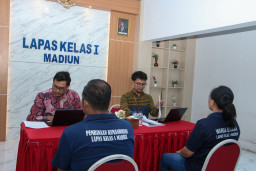 Wujud Transparansi dan Akuntabilitas, Lapas I Madiun Jalani Penilaian Maladministrasi oleh Ombudsman  Tahun 2025