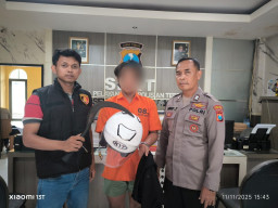 Polsek Pabean Cantikan Ungkap Kasus Pengeroyokan  di Jagalan Surabaya, Satu Pelaku Diamankan.