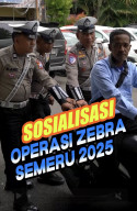 Sosialisasi Operasi Zebra Semeru 2025 Kanit Regident Satpas Colombo Tekankan Pentingnya Kesadaran Lalu Lintas 