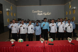 Pemagangan Nasional BatchDibuka, Lapas I Madiun Beri Pembekalan kepada 40 Peserta Magang
