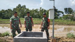 ‎Tingkatkan Produktivitas Pertanian, Poktan Jamrud Desa Jungkarang Rampungkan Pekerjaan Sumur Bor dan Jaringan Irigasi
