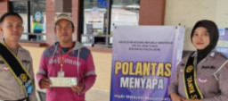 Polantas Samsat Surabaya Utara Menyapa  Tingkatkan Pelayanan Melalui Program Humanis dan Ramah,