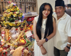 Ormas Laskar Suramadu Jawara (LSJ) Gelar Perayaan Natal 2025 Bersama Beberapa Media di Kediamannya