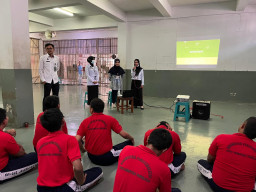 Perkuat Pembinaan Kesehatan, Lapas Narkotika Pamekasan Berikan Penyuluhan Hidup Bersih dan Sehat Kepada Warga Binaan