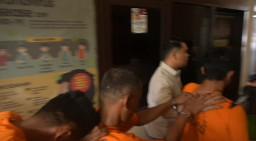 Jambret Motor Kurir JNT, Polres Bangkalan Berhasil Amankan Pelaku Sekaligus Penadah Motor Curian