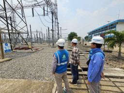 Perkuat Keandalan Sistem Kelistrikan Penyangga Ekonomi Jawa Timur,GM PLN UIP JBTB Tinjau Proyek Gardu Induk 150 kV Krian