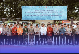Polres Sumenep Gelar Apel Pasukan Operasi Lilin Semeru 2025, Siap Amankan Natal dan Tahun Baru