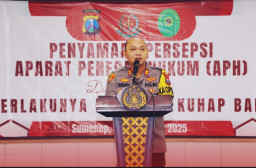 Polres Sumenep Jadi Pelopor CJS Lewat Persamaan Persepsi KUHP dan KUHAP 
