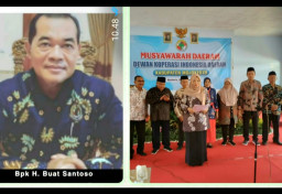 H. Buat Santoso Wanhat Dekopinwil Jatim: Selamat Hj Umy Zaidah, Jadi Ketum Dekopinda Mojokerto