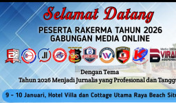 Gabungan Media Online Gelar Rakerma Tahun 2026 di Hotel Villa dan Cottage Utama Raya Beach Situbondo