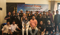 Gabungan Media Online Gelar Rakerma Tahun 2026 Cukup Meriah di Hotel Villa dan Cottage Utama Raya Beach Situbondo
