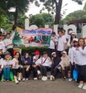 Komunitas IKASMAYA Adakan OLGABERS IKASMAYA di Taman Bungkul Surabaya